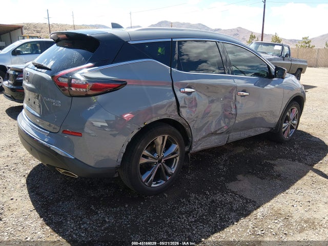 5N1AZ2DS8NC113133 Nissan Murano Platinum Intelligent Awd