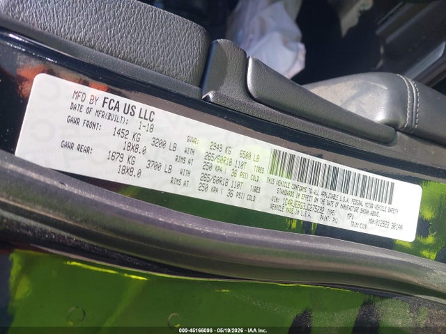 1C4RJEBG3JC275292 Jeep Grand Cherokee Limited 4x2