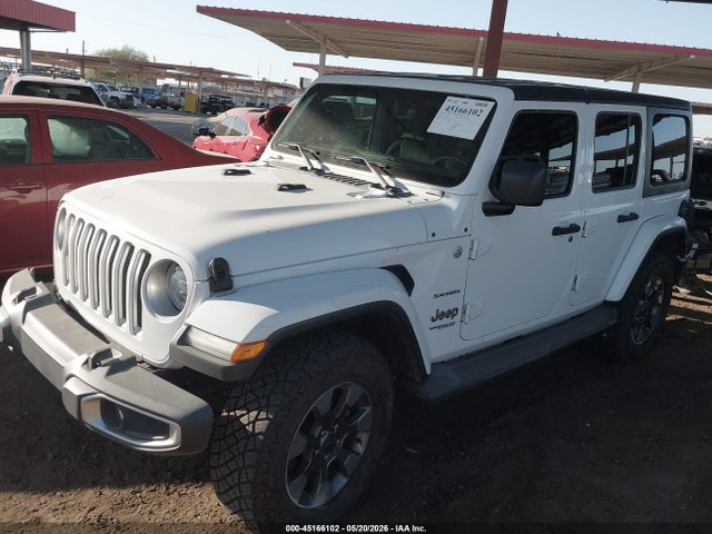 Aukcja sprzedaży 2018 Jeep Wrangler Unlimited Sahara 4x4, vin: 1C4HJXEN7JW220103, numer aukcji: 45166102