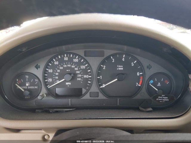 1999 Bmw Z3 2.3 მანქანა იყიდება აუქციონზე, vin: 4USCH9331XLG01715, აუქციონის ნომერი: 45166112