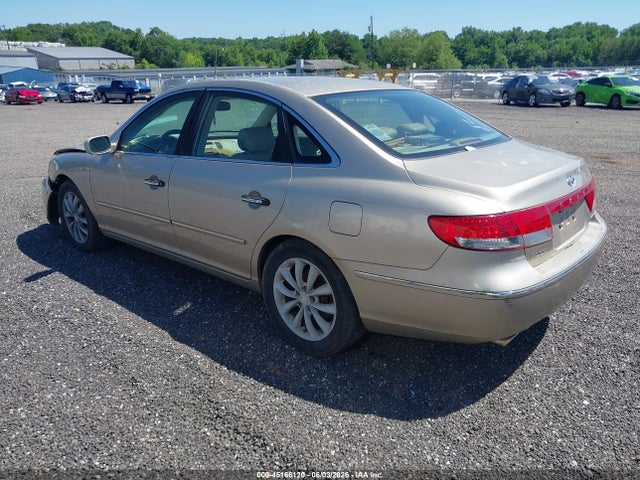 Aukcja sprzedaży 2006 Hyundai Azera Limited/se, vin: KMHFC46F86A133883, numer aukcji: 45166120