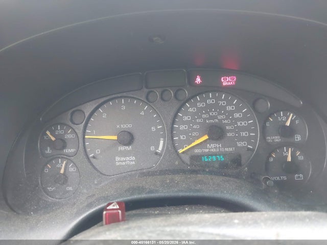 45166131 :رقم المزاد ، 1GHDT13WXX2702673 vin ، 1999 Oldsmobile Bravada مزاد بيع