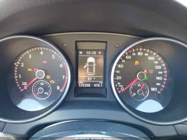 45166138 :رقم المزاد ، WVWHV7AJ1CW075733 vin ، 2012 Volkswagen Gti 4-door مزاد بيع