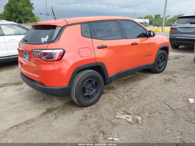 Продаж на аукціоні авто 2018 Jeep Compass Sport Fwd, vin: 3C4NJCAB6JT286560, номер лоту: 45166142