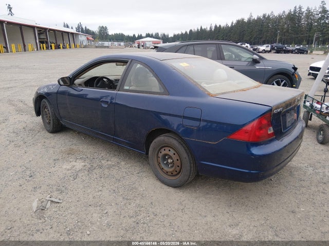 2003 Honda Civic Lx მანქანა იყიდება აუქციონზე, vin: 1HGEM21543L056074, აუქციონის ნომერი: 45166146