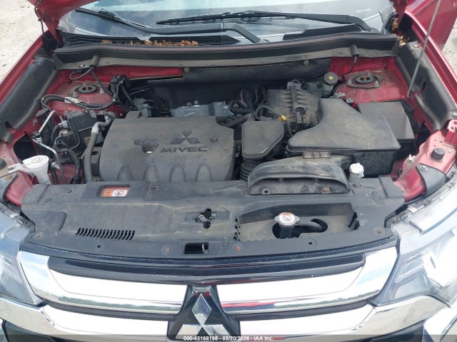 45166198 :رقم المزاد ، JA4AZ3A36JZ070873 vin ، 2018 Mitsubishi Outlander Es/le/se/sel مزاد بيع
