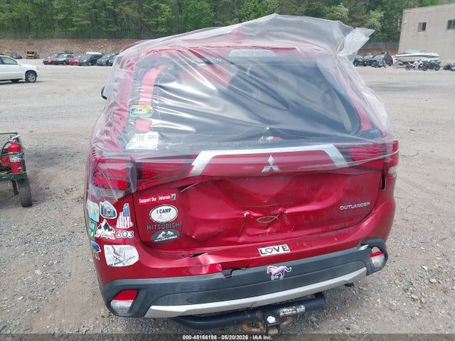 45166198 :رقم المزاد ، JA4AZ3A36JZ070873 vin ، 2018 Mitsubishi Outlander Es/le/se/sel مزاد بيع