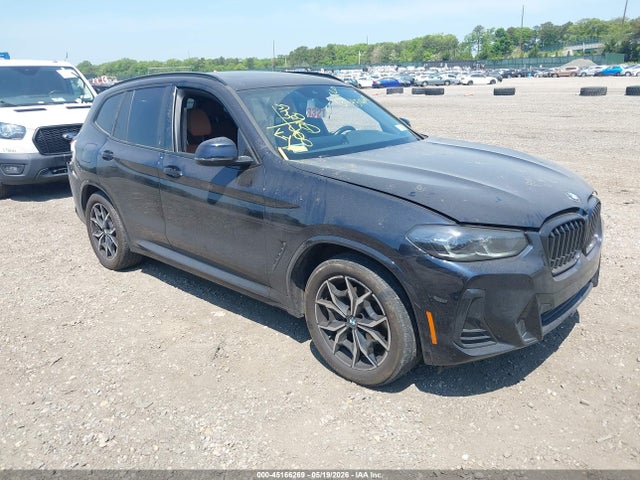 Aukcja sprzedaży 2022 Bmw X3 Xdrive30i, vin: 5UX53DP01N9M86877, numer aukcji: 45166269