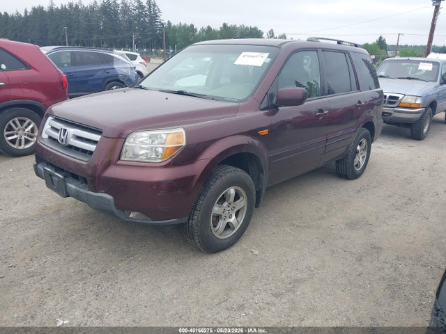 2008 Honda Pilot Ex-l მანქანა იყიდება აუქციონზე, vin: 5FNYF18538B024460, აუქციონის ნომერი: 45166275