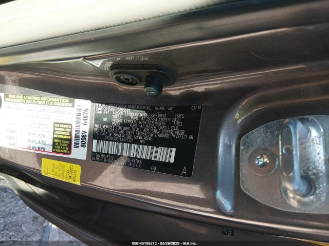 Aukcja sprzedaży 2014 Toyota Sienna Se 8 Passenger, vin: 5TDXK3DC2ES471327, numer aukcji: 45166273
