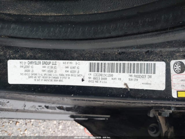 Aukcja sprzedaży 2012 Dodge Avenger Se, vin: 1C3CDZAB1CN112209, numer aukcji: 45166317