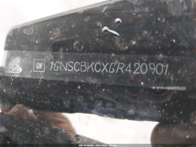 Продажа на аукционе авто 2016 Chevrolet Tahoe Lt, vin: 1GNSCBKCXGR420901, номер лота: 45166356
