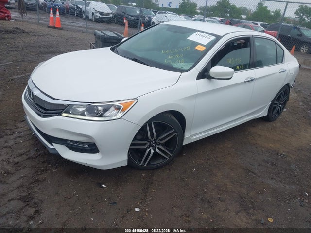 2016 Honda Accord Sport მანქანა იყიდება აუქციონზე, vin: 1HGCR2F54GA185385, აუქციონის ნომერი: 45166428