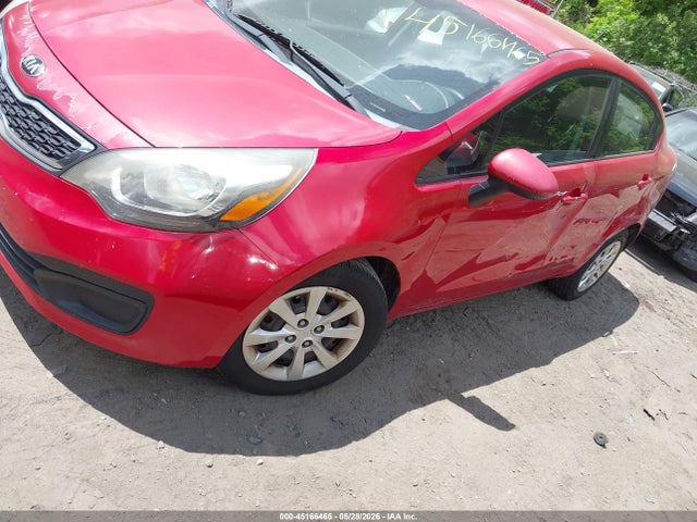 2013 Kia Rio Ex მანქანა იყიდება აუქციონზე, vin: KNADN4A37D6178958, აუქციონის ნომერი: 45166465