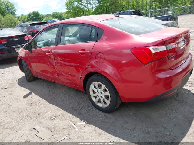 2013 Kia Rio Ex მანქანა იყიდება აუქციონზე, vin: KNADN4A37D6178958, აუქციონის ნომერი: 45166465
