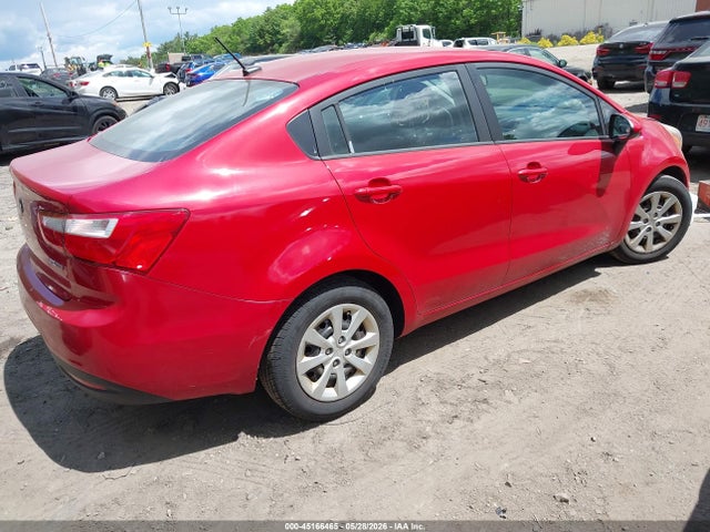 2013 Kia Rio Ex მანქანა იყიდება აუქციონზე, vin: KNADN4A37D6178958, აუქციონის ნომერი: 45166465
