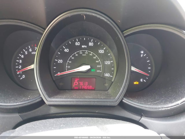 2013 Kia Rio Ex მანქანა იყიდება აუქციონზე, vin: KNADN4A37D6178958, აუქციონის ნომერი: 45166465