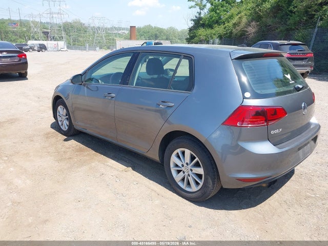 Продажа на аукционе авто 2015 Volkswagen Golf Tsi S 4-door, vin: 3VW217AU6FM095845, номер лота: 45166495