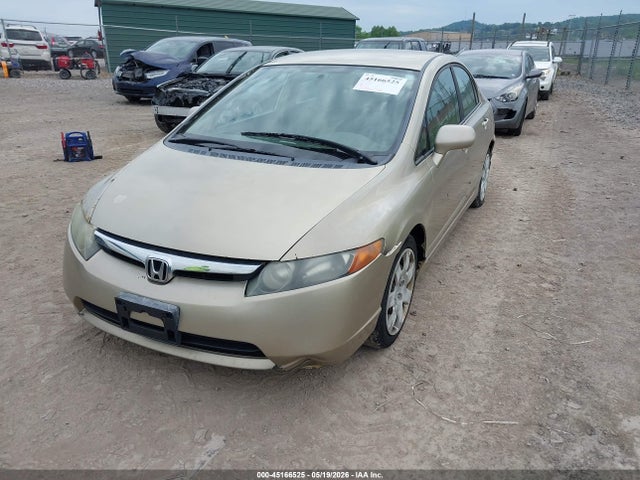 2008 Honda Civic Lx მანქანა იყიდება აუქციონზე, vin: 1HGFA16538L029438, აუქციონის ნომერი: 45166525