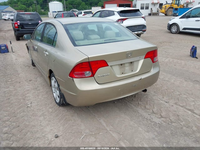 2008 Honda Civic Lx მანქანა იყიდება აუქციონზე, vin: 1HGFA16538L029438, აუქციონის ნომერი: 45166525