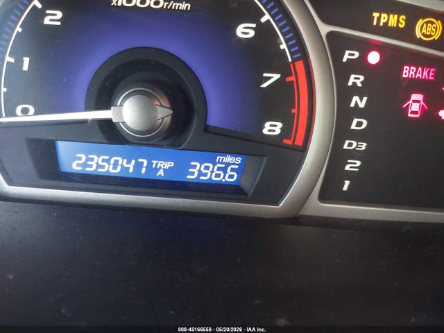 45166558 :رقم المزاد ، 2HGFA16519H540063 vin ، 2009 Honda Civic Lx مزاد بيع