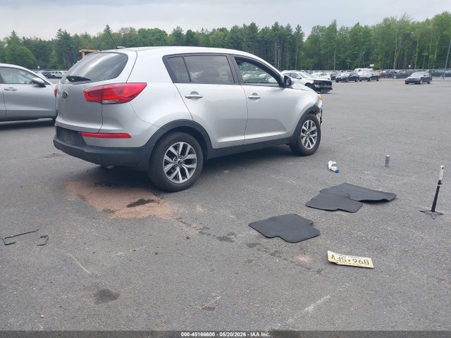 2015 Kia Sportage Lx მანქანა იყიდება აუქციონზე, vin: KNDPB3AC2F7750485, აუქციონის ნომერი: 45166600
