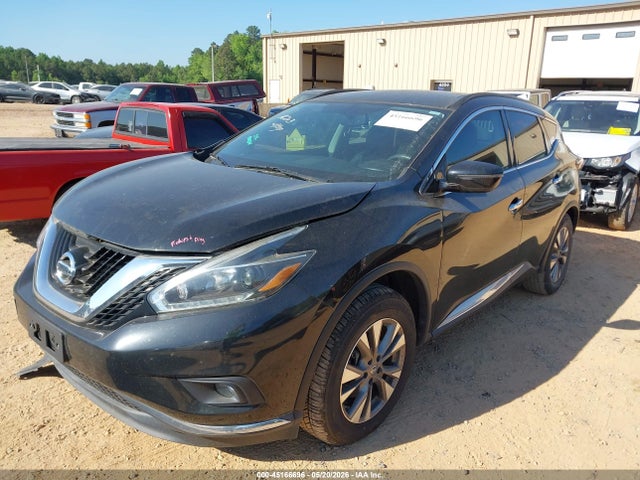 2018 Nissan Murano Sv მანქანა იყიდება აუქციონზე, vin: 5N1AZ2MG4JN116203, აუქციონის ნომერი: 45166696