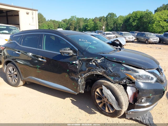 2018 Nissan Murano Sv მანქანა იყიდება აუქციონზე, vin: 5N1AZ2MG4JN116203, აუქციონის ნომერი: 45166696