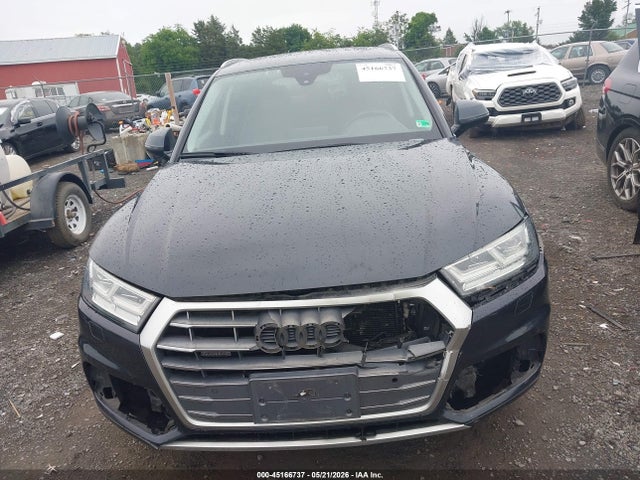 45166737 :رقم المزاد ، WA1BNAFY8J2181555 vin ، 2018 Audi Q5 2.0t Premium/2.0t Tech Premium مزاد بيع