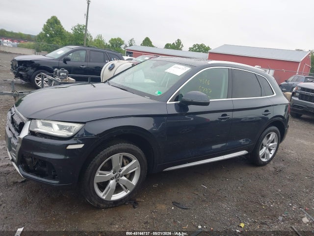 45166737 :رقم المزاد ، WA1BNAFY8J2181555 vin ، 2018 Audi Q5 2.0t Premium/2.0t Tech Premium مزاد بيع
