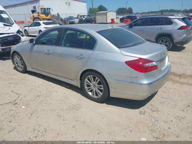 2012 Hyundai Genesis 3.8 მანქანა იყიდება აუქციონზე, vin: KMHGC4DD7CU189281, აუქციონის ნომერი: 45166745
