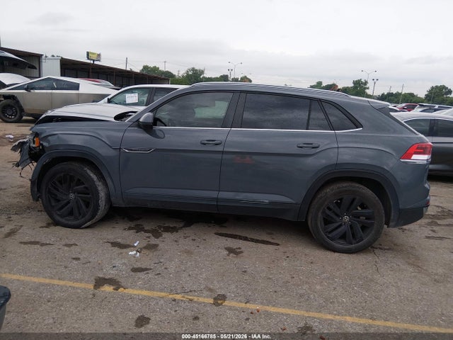 2022 Volkswagen Atlas Cross Sport 3.6l V6 Se W/technology მანქანა იყიდება აუქციონზე, vin: 1v2je2ca5nc222043, აუქციონის ნომერი: 45166785