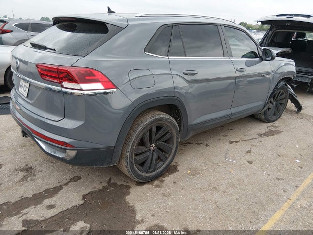 2022 Volkswagen Atlas Cross Sport 3.6l V6 Se W/technology მანქანა იყიდება აუქციონზე, vin: 1v2je2ca5nc222043, აუქციონის ნომერი: 45166785
