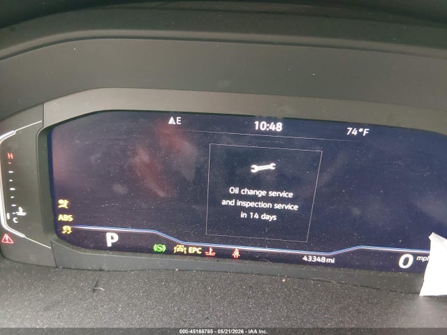 2022 Volkswagen Atlas Cross Sport 3.6l V6 Se W/technology მანქანა იყიდება აუქციონზე, vin: 1v2je2ca5nc222043, აუქციონის ნომერი: 45166785
