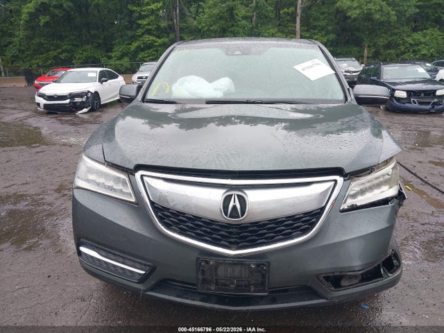 Продаж на аукціоні авто 2016 Acura Mdx, vin: 5FRYD4H47GB030449, номер лоту: 45166796