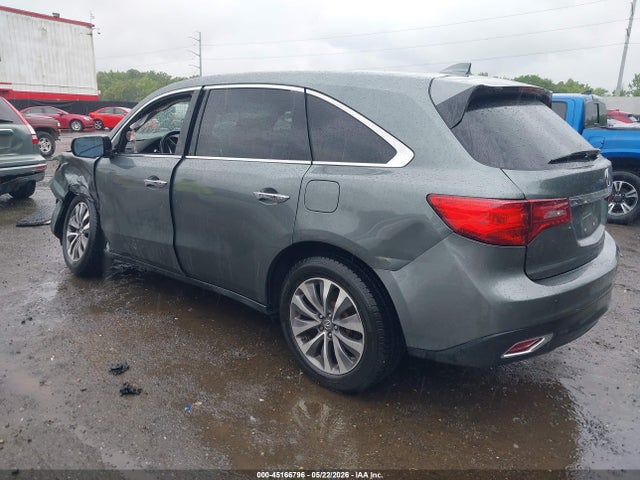 Продаж на аукціоні авто 2016 Acura Mdx, vin: 5FRYD4H47GB030449, номер лоту: 45166796