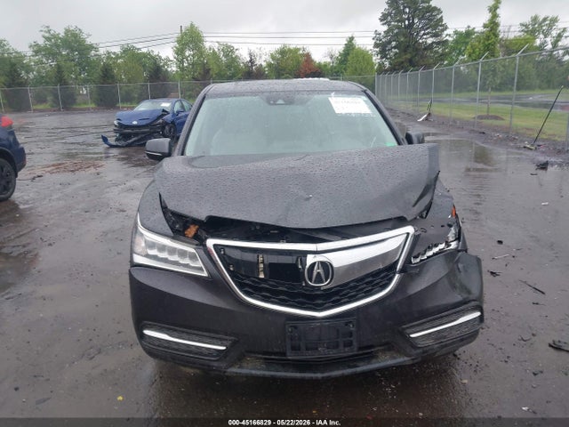 45166829 :رقم المزاد ، 5FRYD4H42GB030097 vin ، 2016 Acura Mdx Technology   Acurawatch Plus Packages/technology Package مزاد بيع