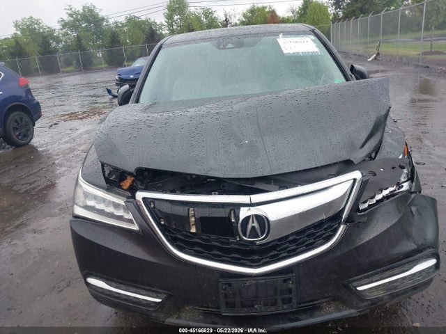 45166829 :رقم المزاد ، 5FRYD4H42GB030097 vin ، 2016 Acura Mdx Technology   Acurawatch Plus Packages/technology Package مزاد بيع