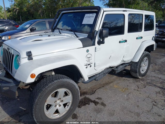 2017 Jeep Wrangler Unlimited Sahara მანქანა იყიდება აუქციონზე, vin: 1C4HJWEG7HL621593, აუქციონის ნომერი: 45166934