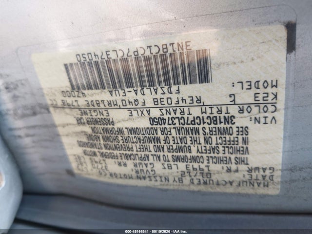 Продаж на аукціоні авто 2012 Nissan Versa 1.8 S, vin: 3N1BC1CP7CL374050, номер лоту: 45166941