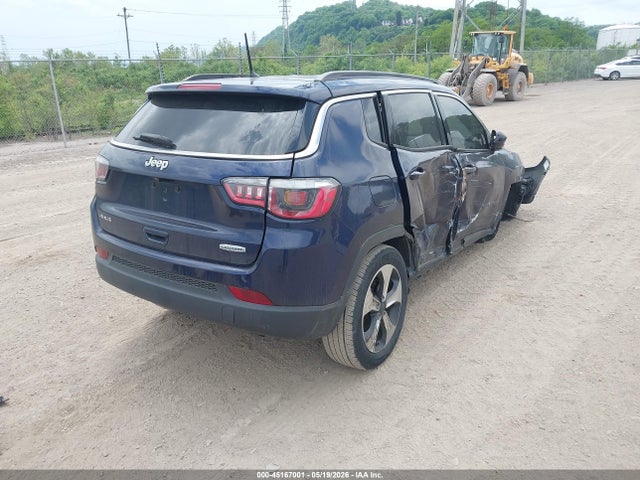 2018 Jeep Compass Latitude 4x4 მანქანა იყიდება აუქციონზე, vin: 3C4NJDBB2JT185746, აუქციონის ნომერი: 45167001