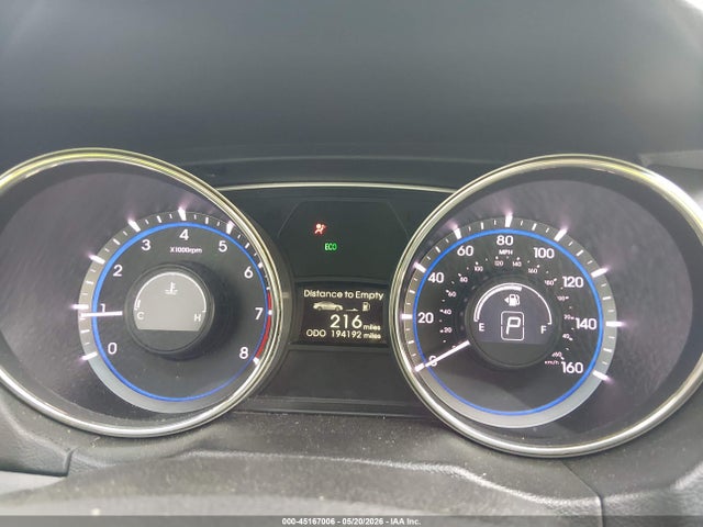 Aukcja sprzedaży 2013 Hyundai Sonata Gls, vin: 5NPEB4AC0DH676800, numer aukcji: 45167006