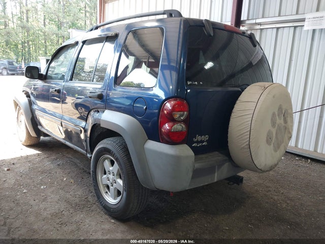 2005 Jeep Liberty Sport მანქანა იყიდება აუქციონზე, vin: 1J4GL48K65W556251, აუქციონის ნომერი: 45167020