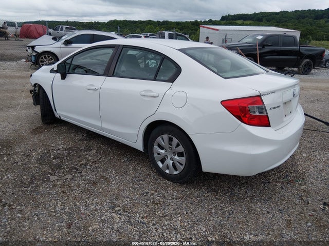 Aukcja sprzedaży 2012 Honda Civic Lx, vin: 2HGFB2F55CH585985, numer aukcji: 45167028