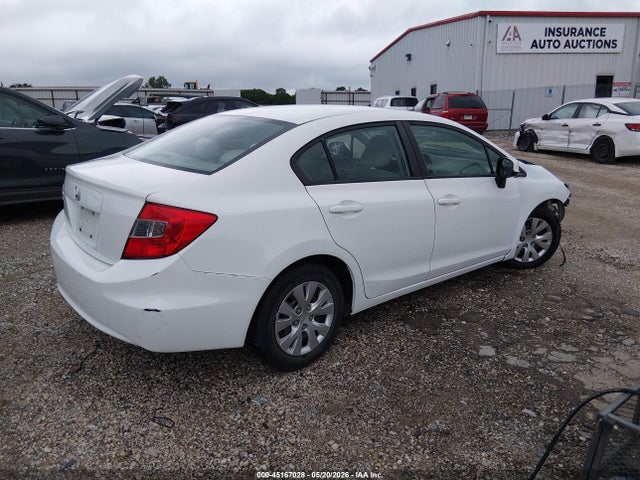 Aukcja sprzedaży 2012 Honda Civic Lx, vin: 2HGFB2F55CH585985, numer aukcji: 45167028