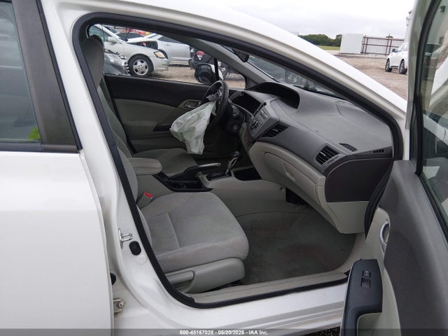 Aukcja sprzedaży 2012 Honda Civic Lx, vin: 2HGFB2F55CH585985, numer aukcji: 45167028