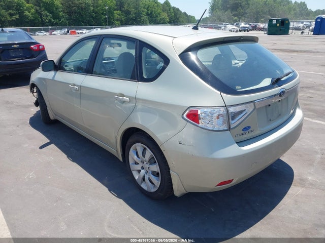 2009 Subaru Impreza 2.5i მანქანა იყიდება აუქციონზე, vin: JF1GH61679H803518, აუქციონის ნომერი: 45167056