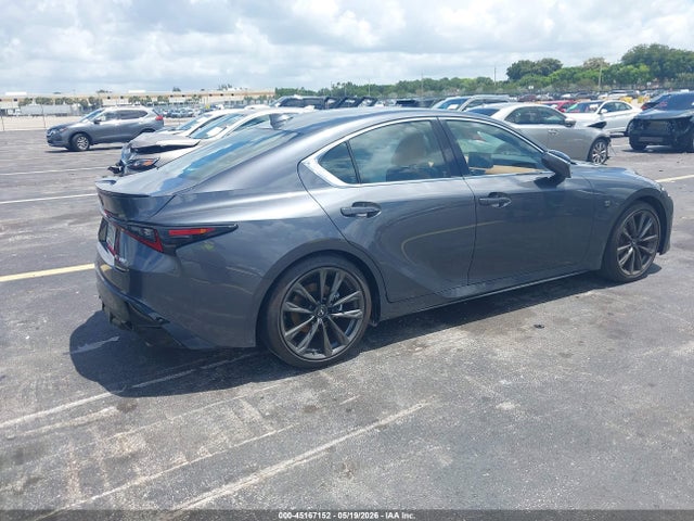 2025 Lexus Is 300 F Sport Design მანქანა იყიდება აუქციონზე, vin: JTHBA1D24S5135879, აუქციონის ნომერი: 45167152