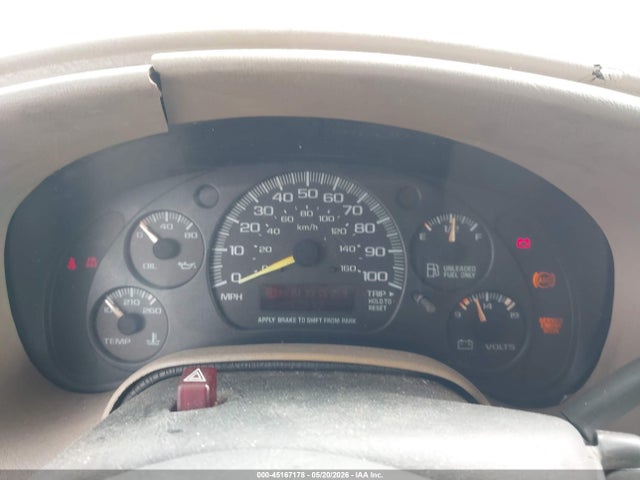 2000 Chevrolet Astro მანქანა იყიდება აუქციონზე, vin: 1GNDM19WXYB118177, აუქციონის ნომერი: 45167178