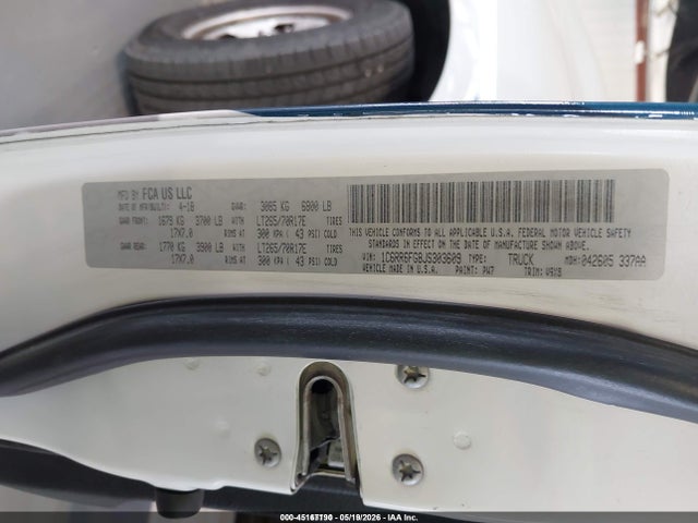1C6RR6FG8JS303609 RAM 1500